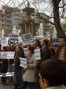 Manifestación en Granada